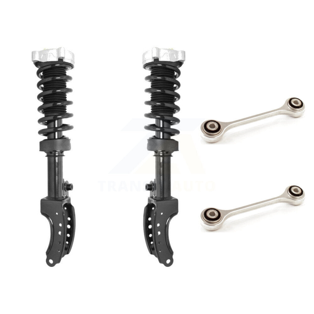 [Avant] Kit d'ensemble de jambe de suspension avec ressort hélicoïdal pour Audi Q7 Volkswagen Touareg Excludes Air Electronic Suspension KSS-100675