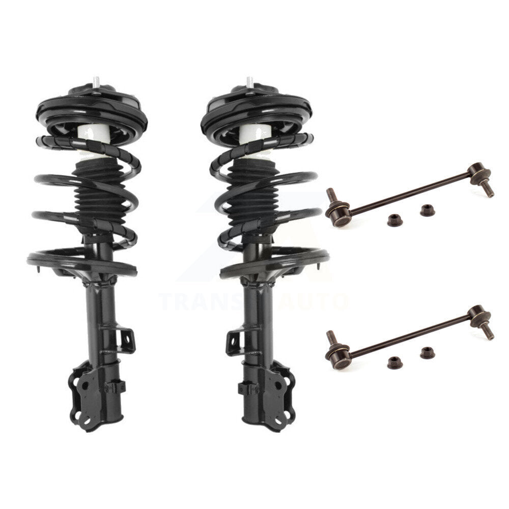 [Avant] Kit d'ensemble de jambe de suspension avec ressort hélicoïdal pour Kia Optima Rondo Magentis KSS-100678