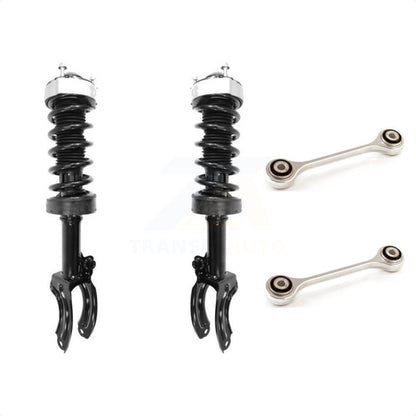 [Avant] Kit d'ensemble de jambe de suspension avec ressort hélicoïdal pour 2011-2017 Volkswagen Touareg Models sans Air Suspension KSS-100680 par Transit Auto