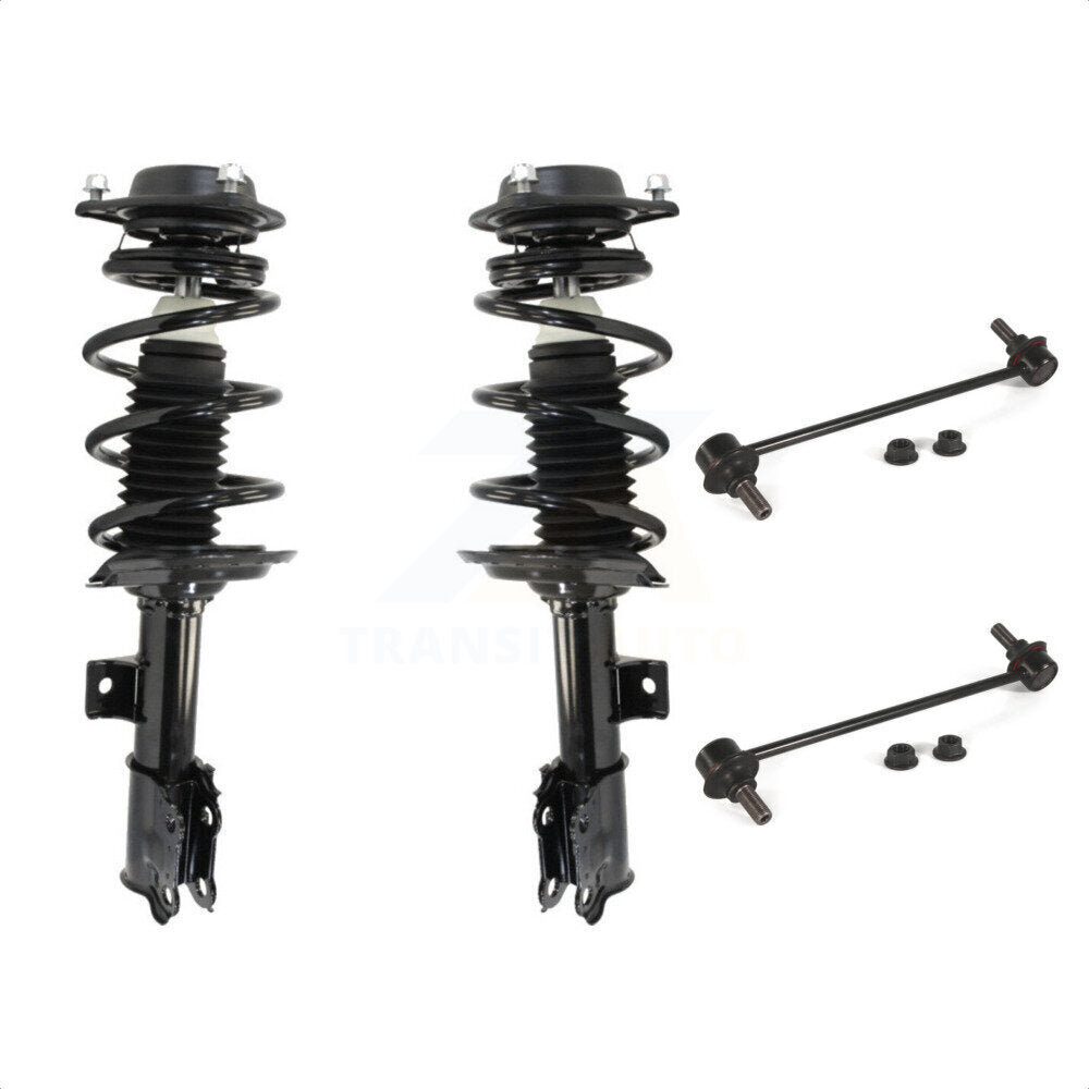 [Avant] Kit d'ensemble de jambe de suspension avec ressort hélicoïdal pour Hyundai Elantra Coupe Excludes Hatchback Models KSS-100684 par Transit Auto