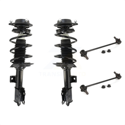 [Avant] Kit d'ensemble de jambe de suspension avec ressort hélicoïdal pour Hyundai Elantra Coupe Excludes Hatchback Models KSS-100684 par Transit Auto