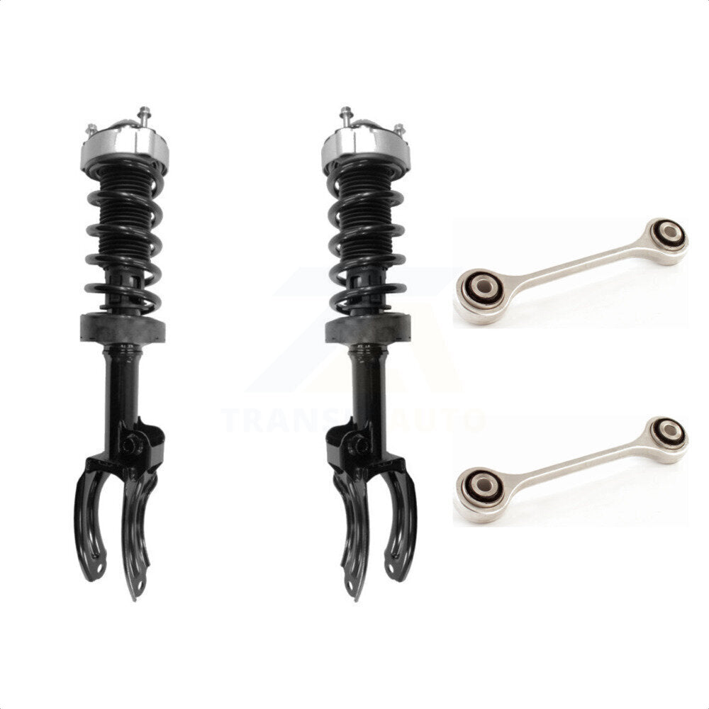 [Avant] Kit d'ensemble de jambe de suspension avec ressort hélicoïdal pour 2013 Porsche Cayenne sans Air Suspension KSS-100685 par Transit Auto