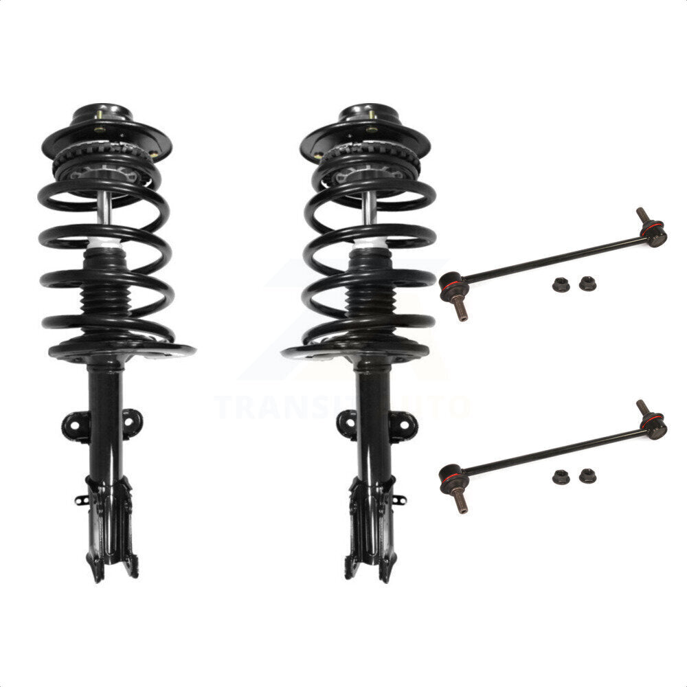 [Avant] Kit d'ensemble de jambe de suspension avec ressort hélicoïdal pour 2004-2008 Chrysler Pacifica KSS-100691 par Transit Auto