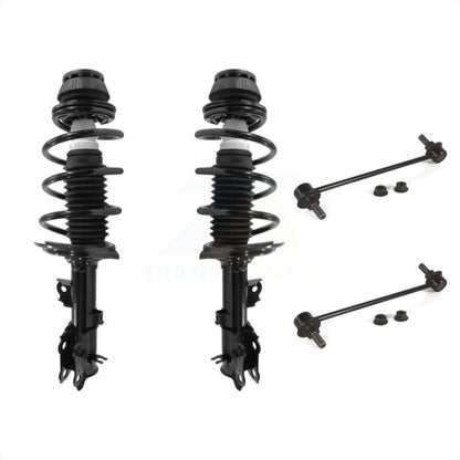 [Avant] Kit d'ensemble de jambe de suspension avec ressort hélicoïdal pour 2012-2017 Hyundai Accent Kia Rio KSS-100692 par Transit Auto