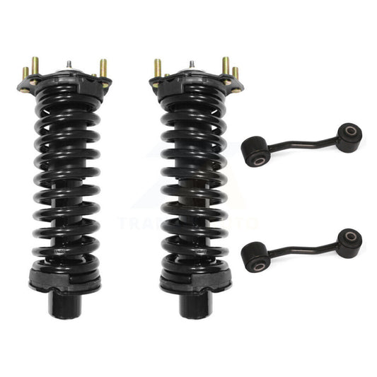 [Avant] Kit d'ensemble de jambe de suspension avec ressort hélicoïdal pour 2002-2007 Jeep Liberty Excludes Diesel Engines KSS-100694