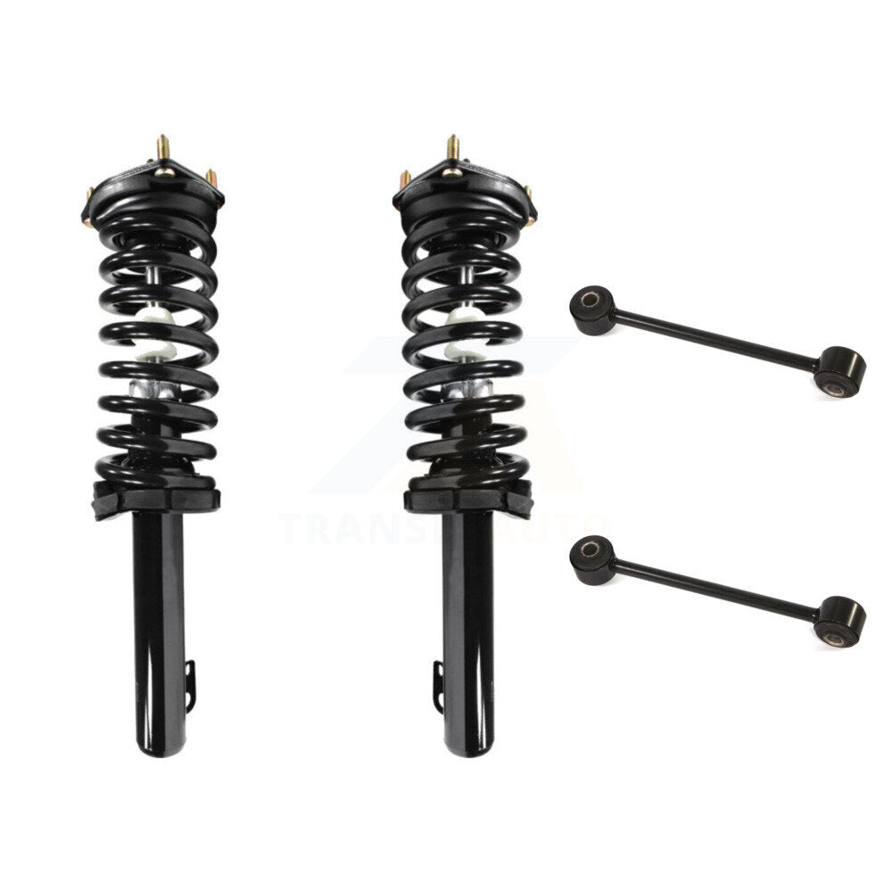[Avant] Kit d'ensemble de jambe de suspension avec ressort hélicoïdal pour Jeep Grand Cherokee Commander Excludes SRT SRT8 Models KSS-100696