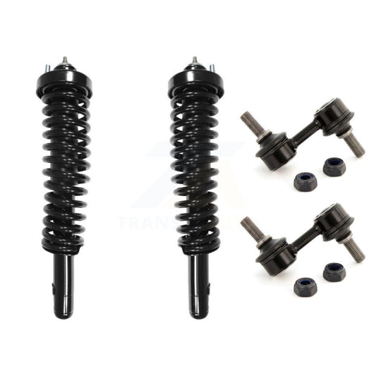 [Avant] Kit d'ensemble de jambe de suspension avec ressort hélicoïdal pour 1999-2000 Honda Civic Si KSS-100699
