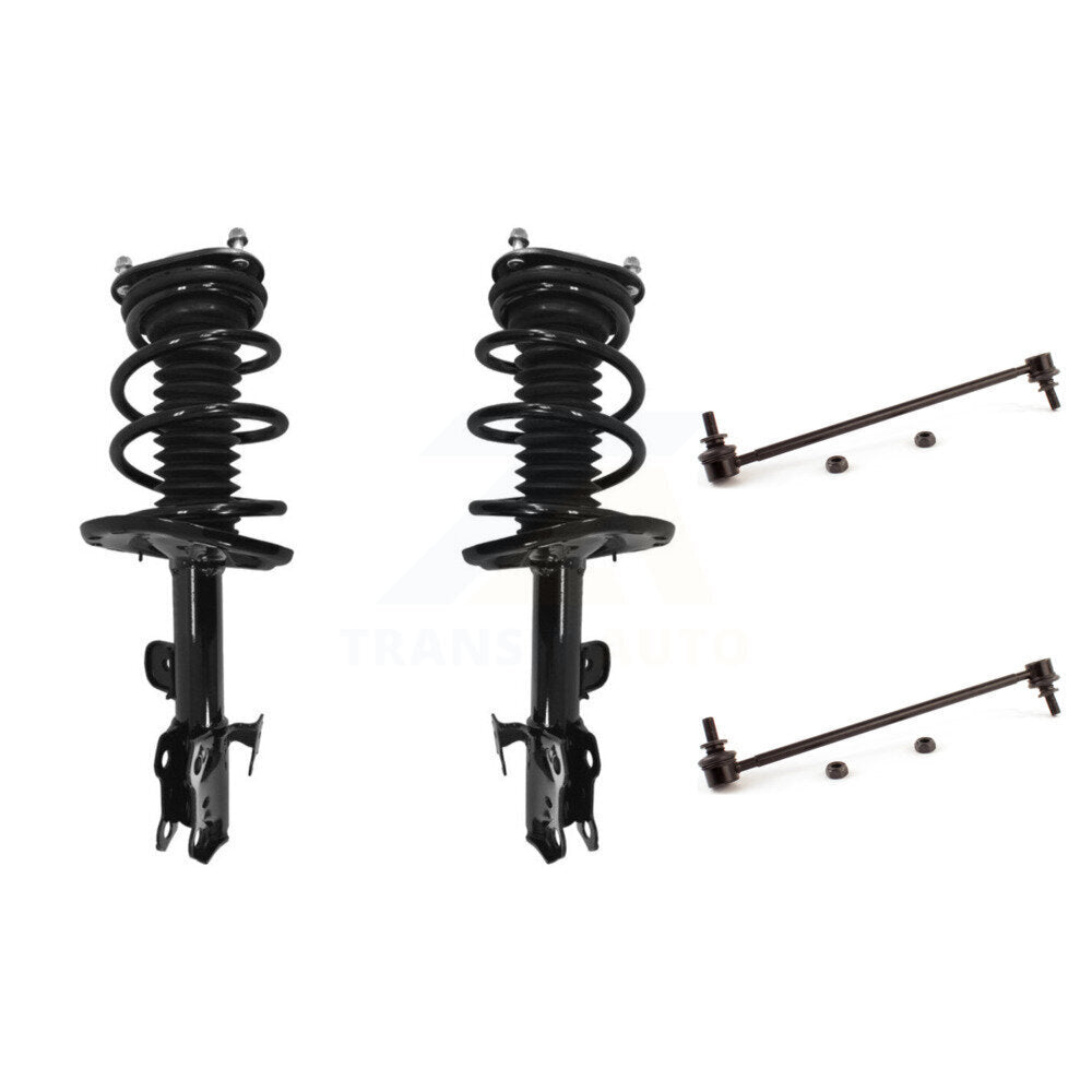 [Avant] Ensemble de jambe de suspension avec ressort hélicoïdal pour 2006-2012 Toyota RAV4 Without Sport Package KSS-100704