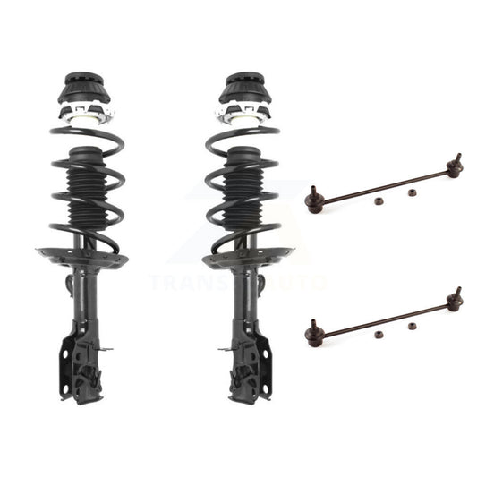 [Avant] Kit d'ensemble de jambe de suspension avec ressort hélicoïdal pour 2009-2014 Honda Fit Excludes Electric Models KSS-100707