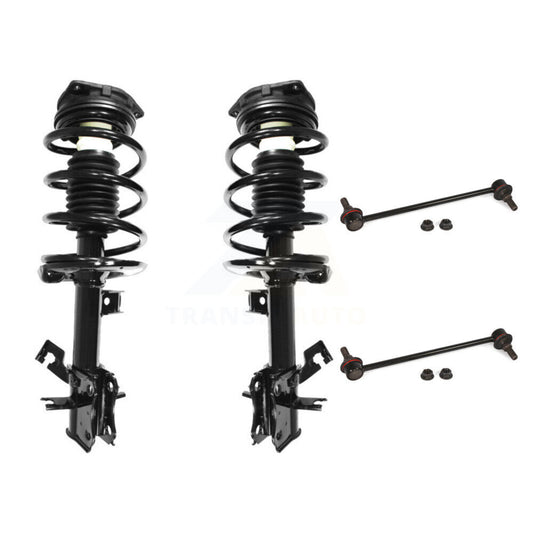 [Avant] Kit d'ensemble de jambe de suspension avec ressort hélicoïdal pour Nissan Sentra Excludes SE-R Spec V Models KSS-100718