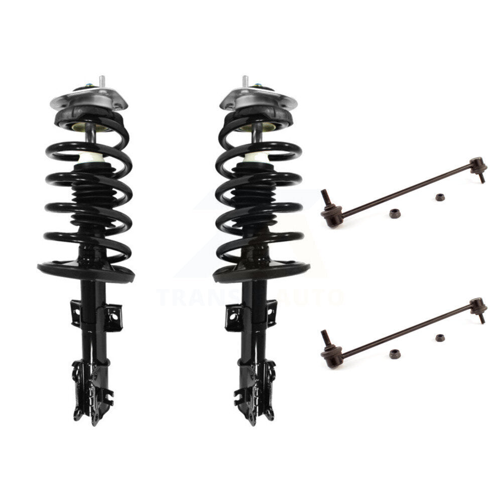 [Avant] Kit d'ensemble de jambe de suspension avec ressort hélicoïdal pour 2003-2014 Volvo XC90 Excludes Electronic Suspension KSS-100723