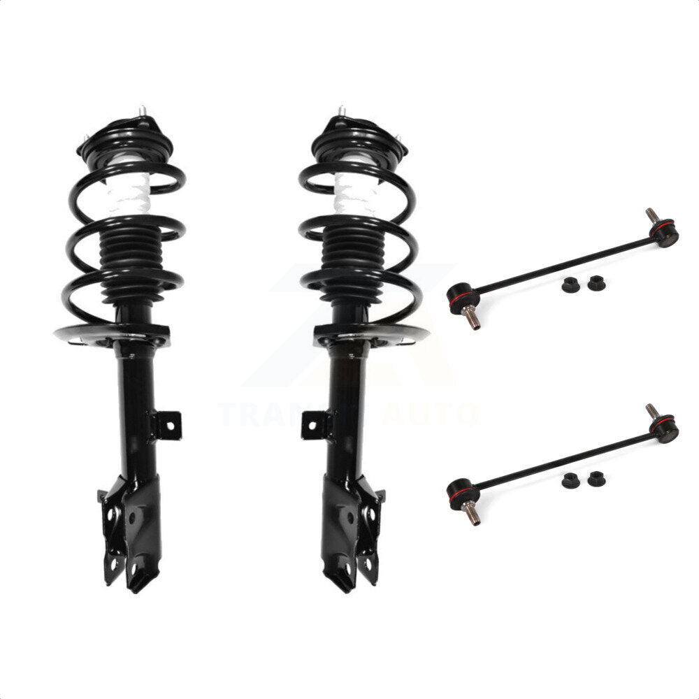[Avant] Kit d'ensemble de jambe de suspension avec ressort hélicoïdal pour Dodge Caliber Excludes 1.8 Liter Engine SRT4 Models KSS-100730 par Transit Auto