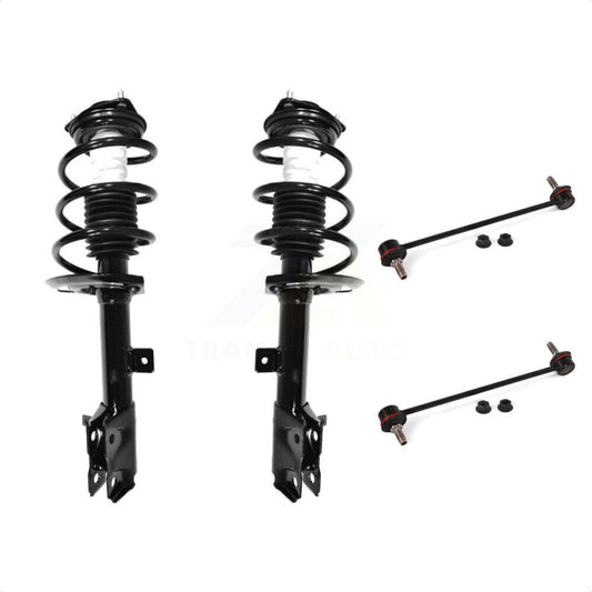 [Avant] Kit d'ensemble de jambe de suspension avec ressort hélicoïdal pour Dodge Caliber Excludes 1.8 Liter Engine SRT4 Models KSS-100730 par Transit Auto