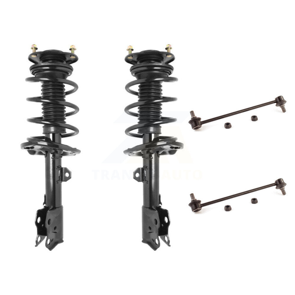 [Avant] Kit d'ensemble de jambe de suspension avec ressort hélicoïdal pour Toyota Corolla Excludes Sport Suspension KSS-100732