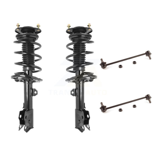 [Avant] Kit d'ensemble de jambe de suspension avec ressort hélicoïdal pour Toyota Corolla Excludes Sport Suspension KSS-100732