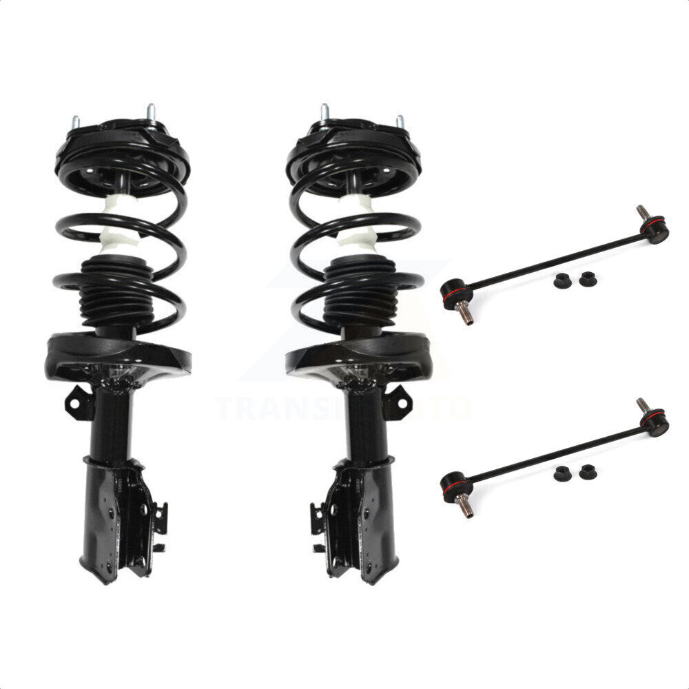 [Avant] Kit d'ensemble de jambe de suspension avec ressort hélicoïdal pour Mazda Protege Protege5 KSS-100756 par Transit Auto