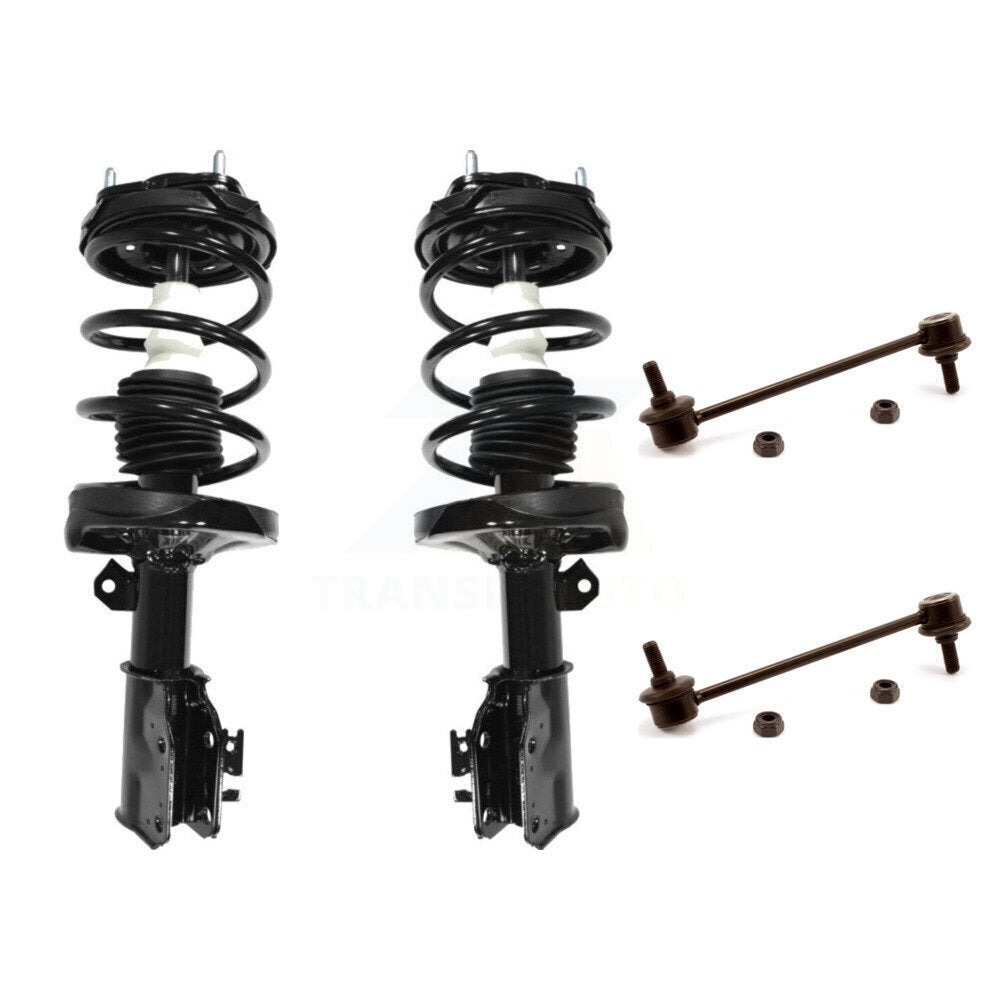 [Avant] Kit d'ensemble de jambe de suspension avec ressort hélicoïdal pour 2000 Mazda Protege Production from 10 00 KSS-100757