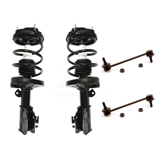 [Avant] Kit d'ensemble de jambe de suspension avec ressort hélicoïdal pour 2000 Mazda Protege Production from 10 00 KSS-100757