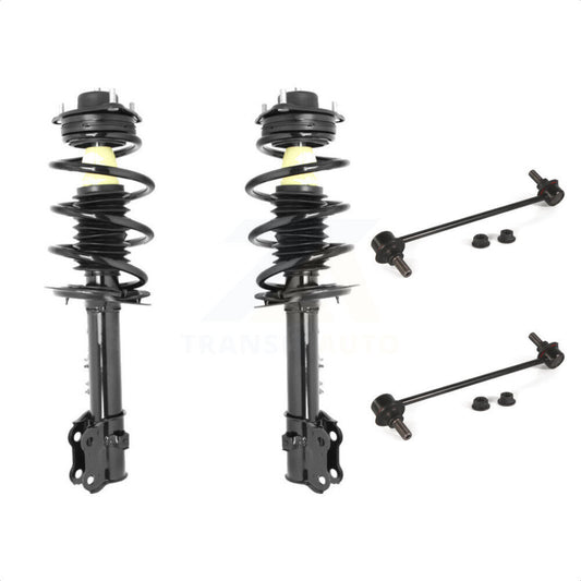 [Avant] Kit d'ensemble de jambe de suspension avec ressort hélicoïdal pour Kia Sportage Hyundai Tucson KSS-100772 par Transit Auto