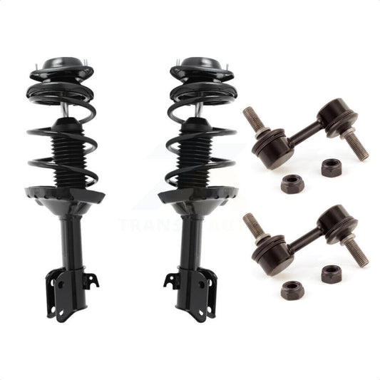 [Avant] Kit d'ensemble de jambe de suspension avec ressort hélicoïdal pour 2004-2005 Subaru Forester KSS-100779 par Transit Auto