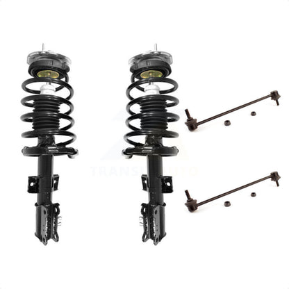 [Avant] Kit d'ensemble de jambe de suspension avec ressort hélicoïdal pour Volvo S60 V70 S80 Excludes Sport 4C Adaptive Suspension KSS-100781 par Transit Auto