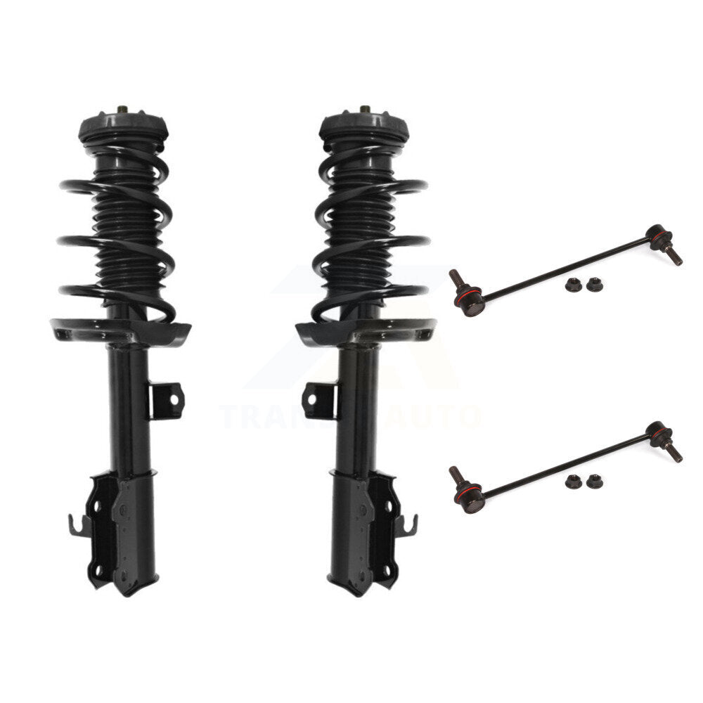 [Avant] Kit d'ensemble de jambe de suspension avec ressort hélicoïdal pour 2011-2012 Chevrolet Cruze Excludes Sport Suspension; Fits Vehicles built prior to VIN #C7239134 KSS-100783