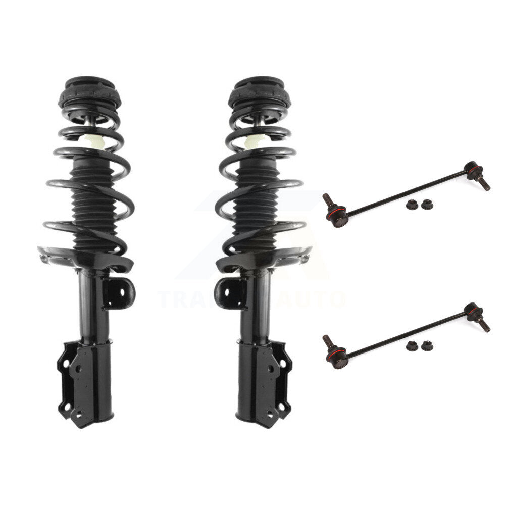 [Avant] Kit d'ensemble de jambe de suspension avec ressort hélicoïdal pour 2012-2015 Chevrolet Cruze Excludes Sport Suspension; Fits Vehicles built after to VIN #C7239134 KSS-100784