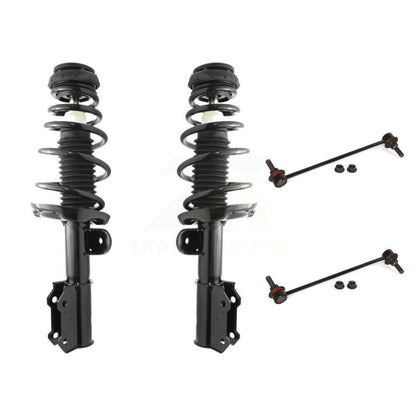 [Avant] Kit d'ensemble de jambe de suspension avec ressort hélicoïdal pour 2012-2015 Chevrolet Cruze Excludes Sport Suspension; Fits Vehicles built after to VIN #C7239134 KSS-100784