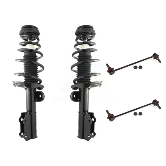 [Avant] Kit d'ensemble de jambe de suspension avec ressort hélicoïdal pour 2012-2015 Chevrolet Cruze Excludes Sport Suspension; Fits Vehicles built after to VIN #C7239134 KSS-100784