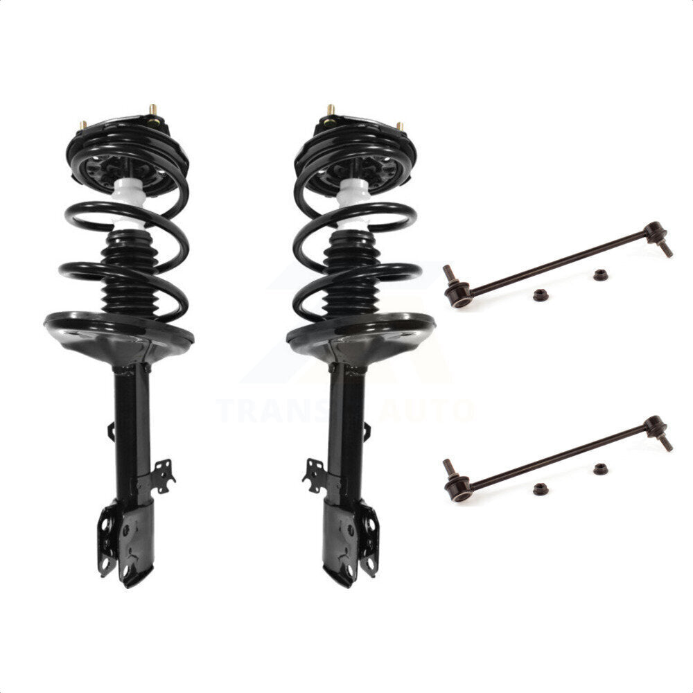 [Avant] Kit d'ensemble de jambe de suspension avec ressort hélicoïdal pour 2001-2005 Toyota RAV4 AWD Excludes Wheel Drive KSS-100785 par Transit Auto