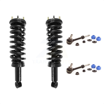 [Avant] Kit d'ensemble de jambe de suspension avec ressort hélicoïdal pour 2006 Toyota Tundra Excludes TRD Package KSS-100795 par Transit Auto