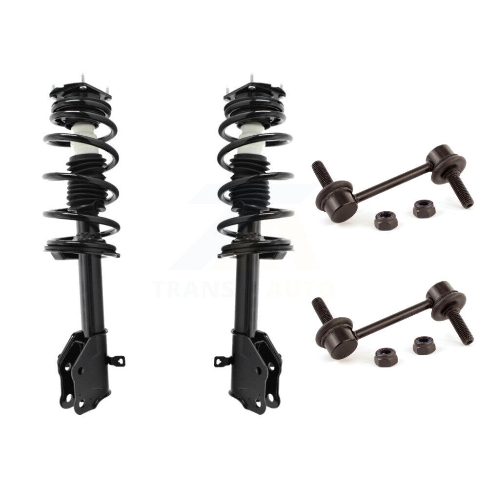 [Avant] Kit d'ensemble de jambe de suspension avec ressort hélicoïdal pour Ford Edge Lincoln MKX KSS-100804