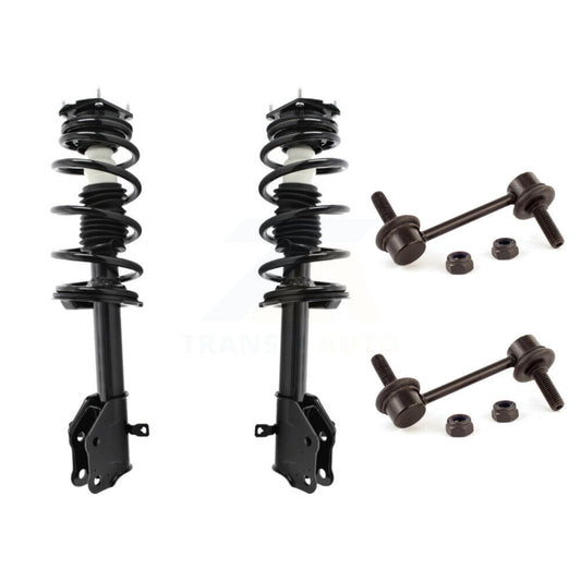 [Avant] Kit d'ensemble de jambe de suspension avec ressort hélicoïdal pour Ford Edge Lincoln MKX KSS-100804