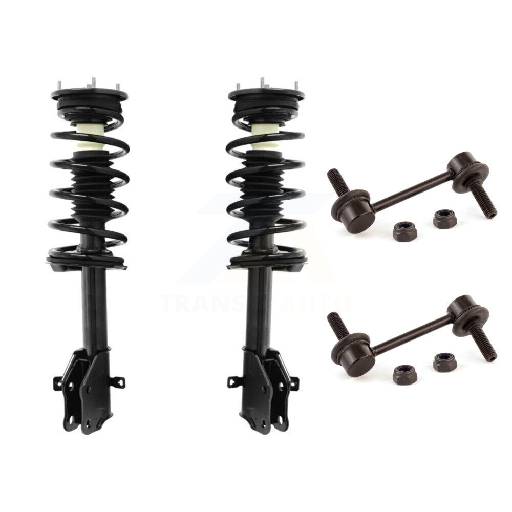 [Avant] Kit d'ensemble de jambe de suspension avec ressort hélicoïdal pour 2007-2010 Ford Edge Lincoln MKX KSS-100806