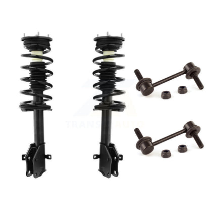 [Avant] Kit d'ensemble de jambe de suspension avec ressort hélicoïdal pour 2007-2010 Ford Edge Lincoln MKX KSS-100806