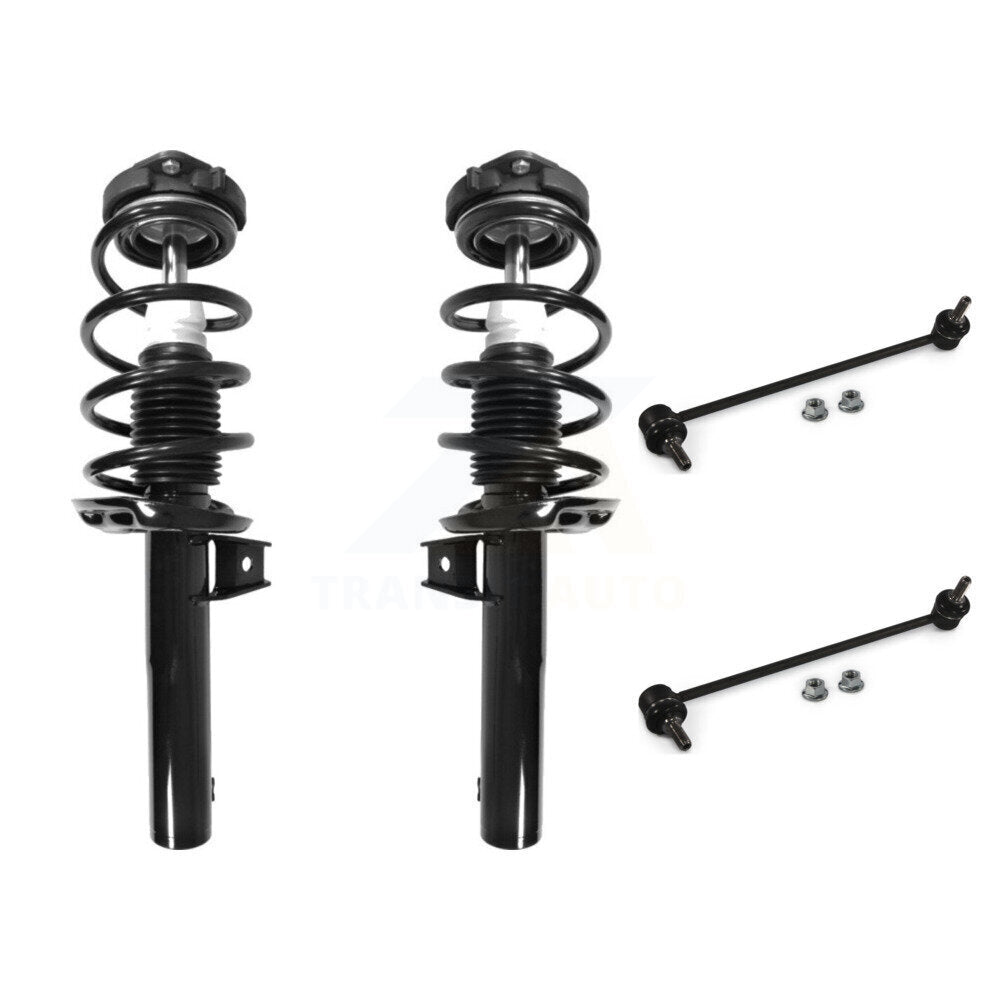 [Avant] Kit d'ensemble de jambe de suspension avec ressort hélicoïdal pour Volkswagen Jetta Passat Beetle CC Eos Golf Rabbit Audi A3 Quattro KSS-100813