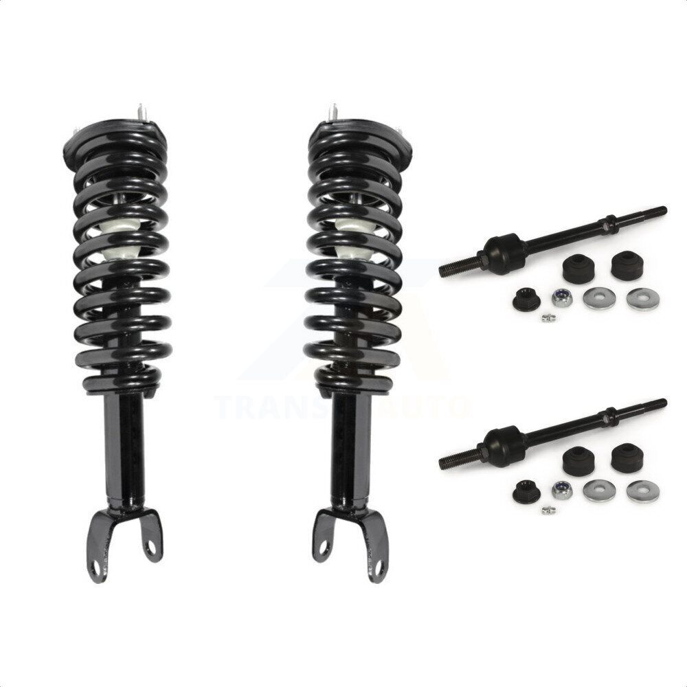 [Avant] Kit d'ensemble de jambe de suspension avec ressort hélicoïdal pour Dodge Dakota Mitsubishi Raider Excludes All Wheel Drive TRX Lift Kits RWD KSS-100816 par Transit Auto