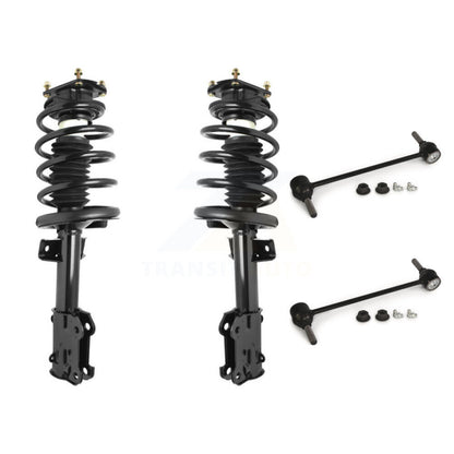 [Avant] Kit d'ensemble de jambe de suspension avec ressort hélicoïdal pour 2011-2014 Ford Mustang Excludes Performance Suspension KSS-100843