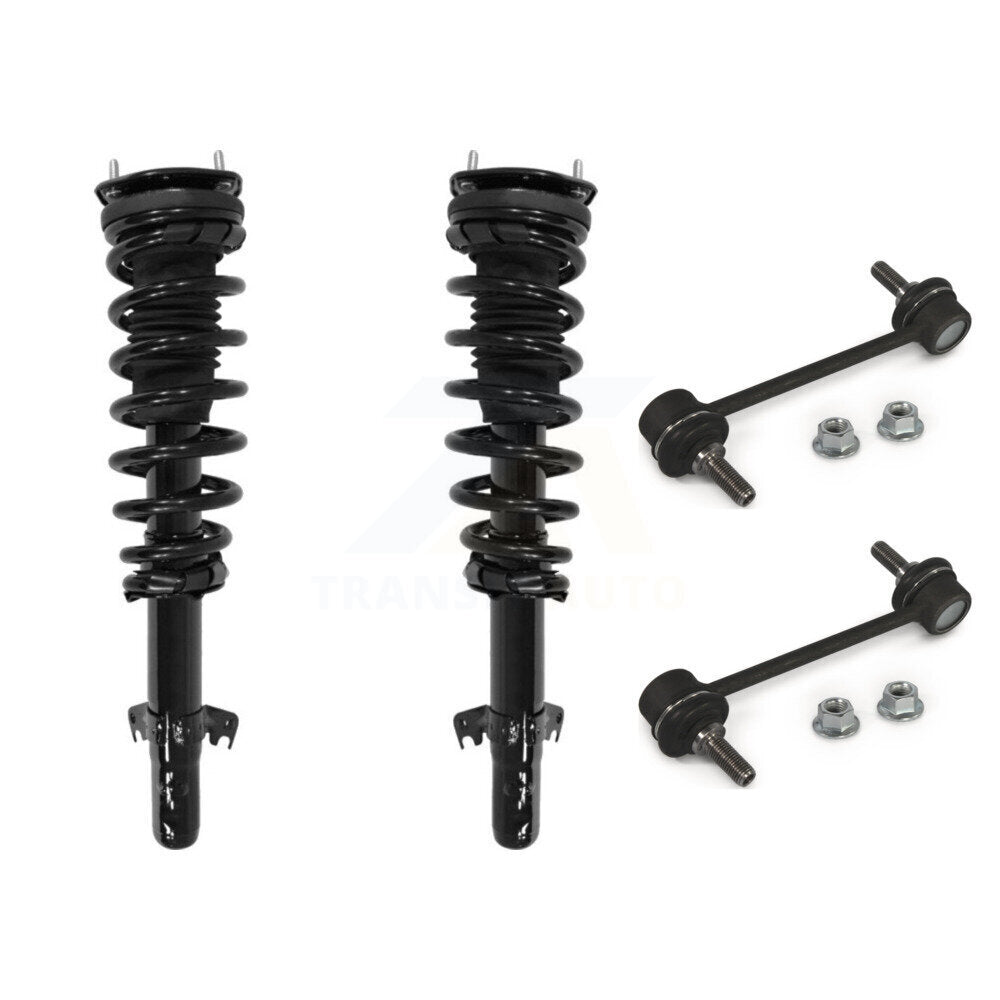 [Avant] Kit d'ensemble de jambe de suspension avec ressort hélicoïdal pour Ford Fusion Mercury Milan Excludes V6 Engines KSS-100846