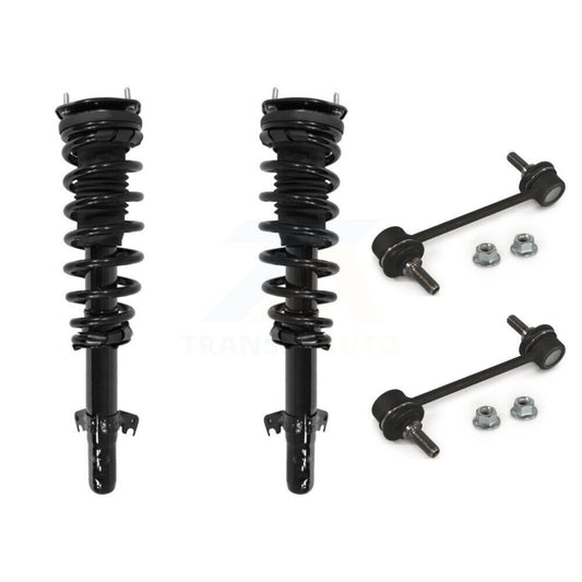 [Avant] Kit d'ensemble de jambe de suspension avec ressort hélicoïdal pour Ford Fusion Mercury Milan Excludes V6 Engines KSS-100846