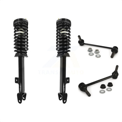 [Avant] Kit d'ensemble de jambe de suspension avec ressort hélicoïdal pour Dodge Charger Chrysler 300 Magnum RWD avec 3.5L/2.7L KSS-100849 par Transit Auto
