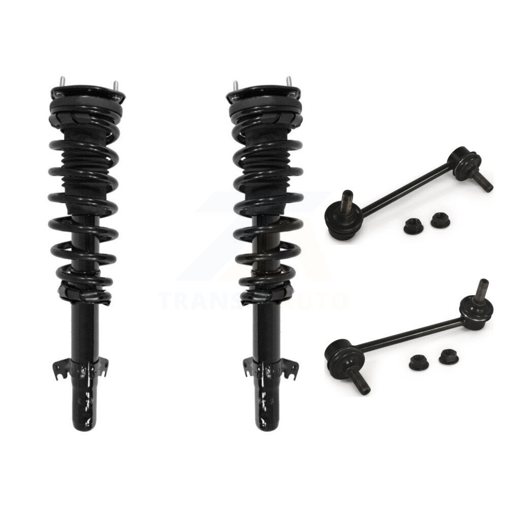 [Avant] Kit d'ensemble de jambe de suspension avec ressort hélicoïdal pour 2006-2009 Ford Fusion Mercury Milan Excludes V6 Engines 2.3L KSS-100854