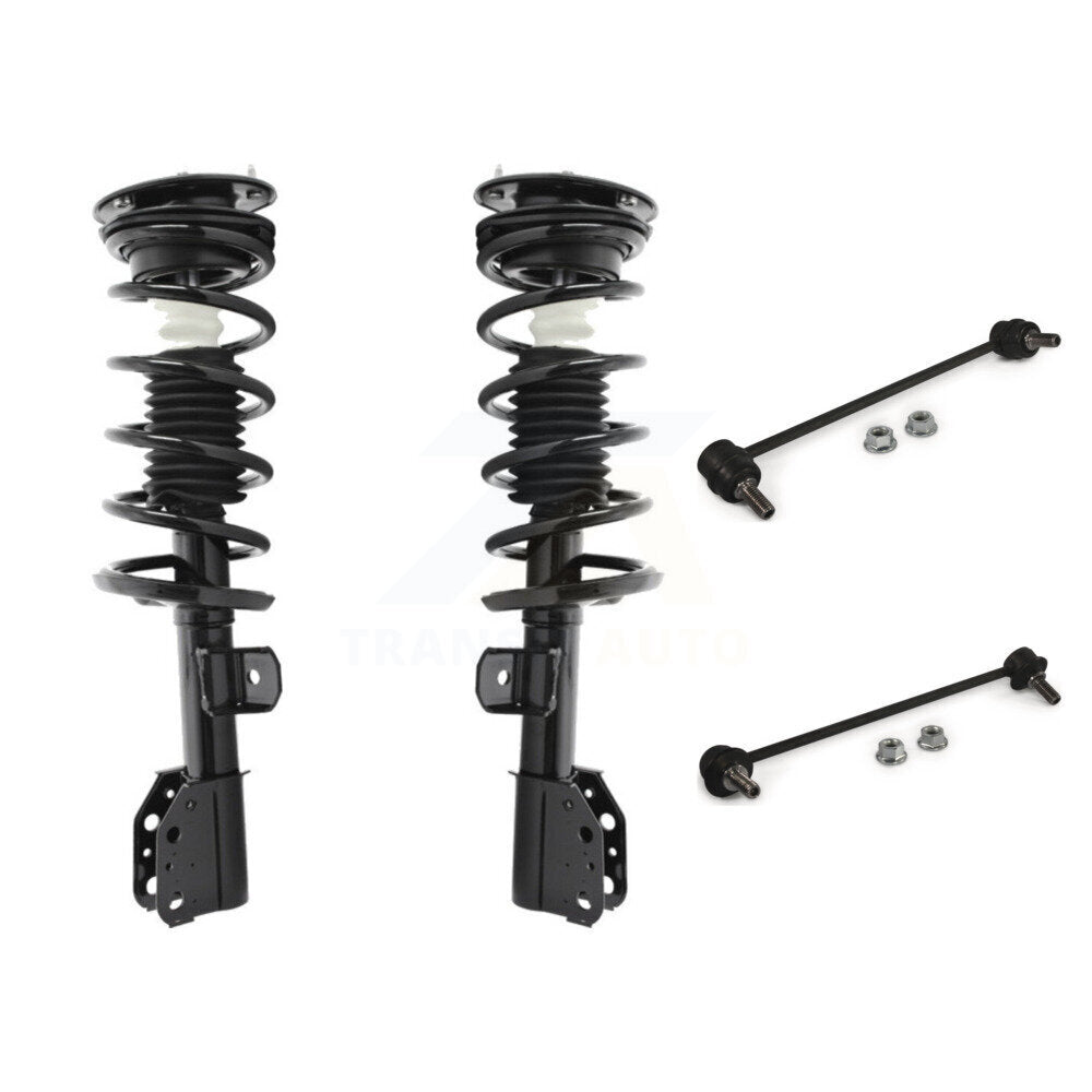 [Avant] Kit d'ensemble de jambe de suspension avec ressort hélicoïdal pour 2002-2007 Saturn Vue KSS-100861