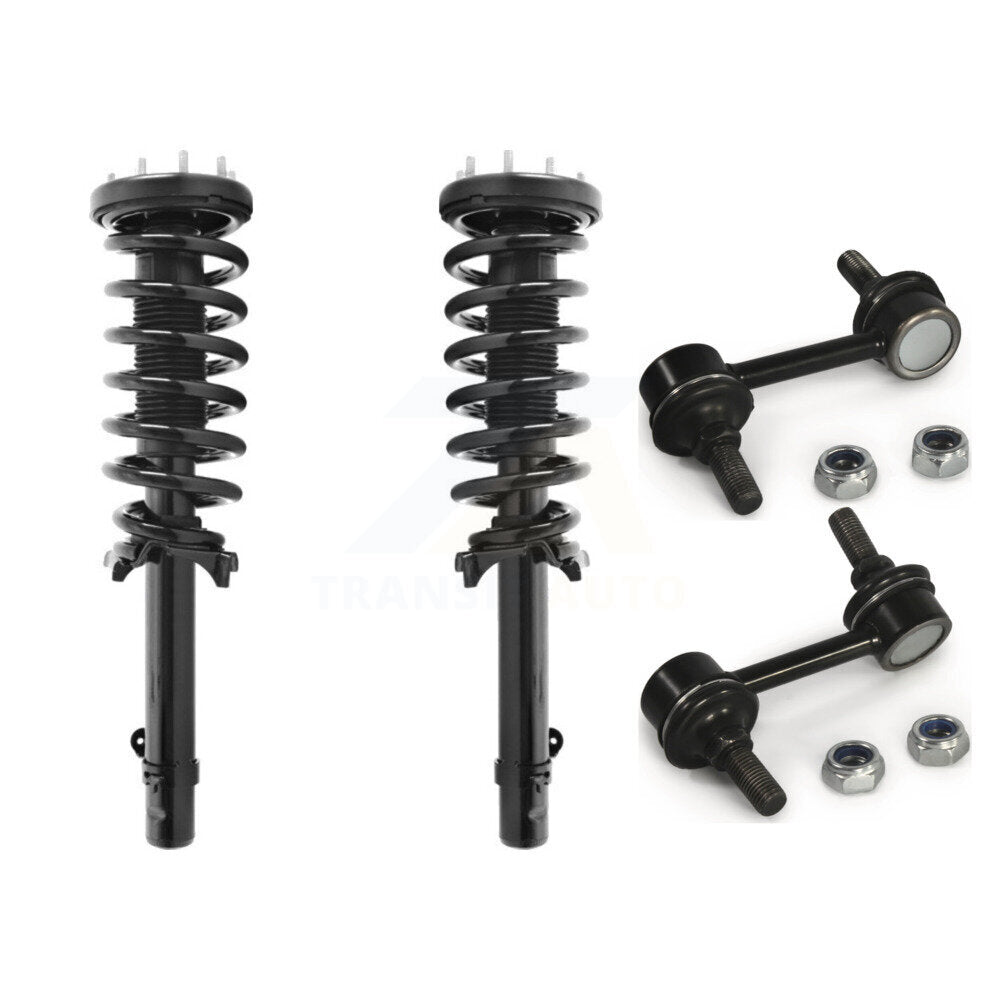 [Avant] Kit d'ensemble de jambe de suspension avec ressort hélicoïdal pour 2008-2012 Honda Accord Sedan avec 3.5L Excludes all Four Cylinder Models V6 Coupe KSS-100863