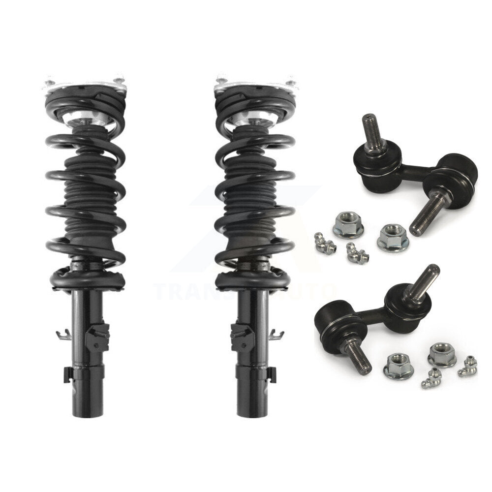 [Avant] Kit d'ensemble de jambe de suspension avec ressort hélicoïdal pour INFINITI G37 G35 G25 Q40 Excludes Rear Wheel Drive Coupe Models Sedan avec AWD KSS-100874