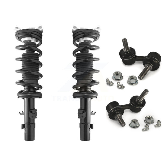 [Avant] Kit d'ensemble de jambe de suspension avec ressort hélicoïdal pour INFINITI G37 G35 G25 Q40 Excludes Rear Wheel Drive Coupe Models Sedan avec AWD KSS-100874