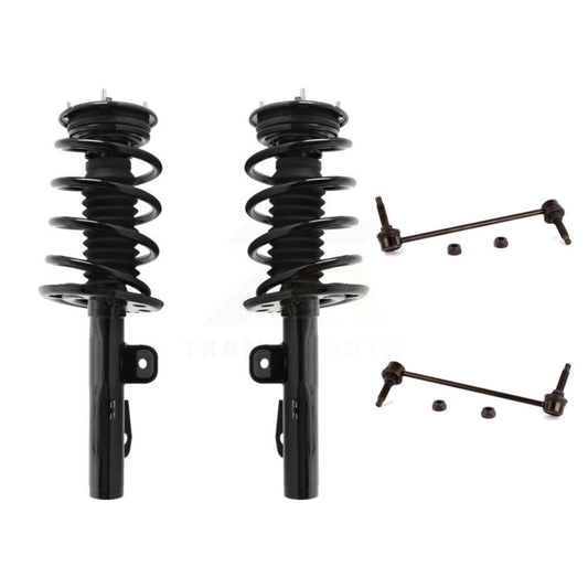 [Avant] Kit d'ensemble de jambe de suspension avec ressort hélicoïdal pour 2010-2012 Ford Taurus Excludes Turbo Charged Models KSS-100877