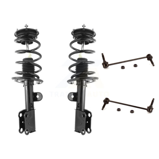 [Avant] Kit d'ensemble de jambe de suspension avec ressort hélicoïdal pour 2013-2019 Ford Taurus Limited SE SEL avec 3.5L Excludes SHO Police Models 4 Cylinder Engine KSS-100878