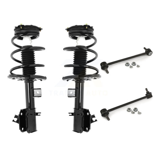 [Avant] Kit d'ensemble de jambe de suspension avec ressort hélicoïdal pour 2013-2018 Nissan Altima Sedan avec FWD 2.5L Excludes Coupe V6 Engine KSS-100884