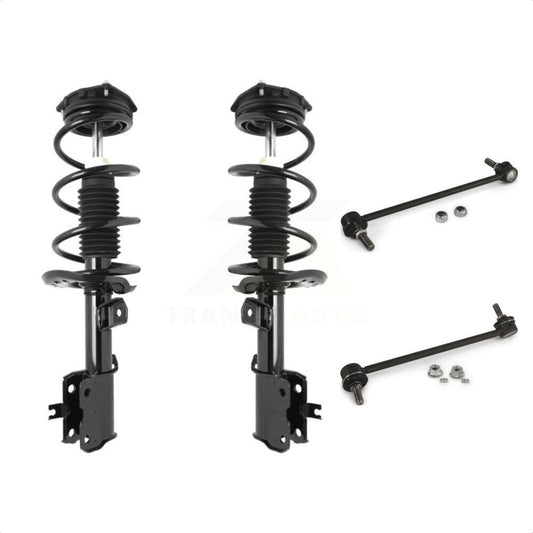 [Avant] Kit d'ensemble de jambe de suspension avec ressort hélicoïdal pour Nissan Rogue AWD KSS-100894 par Transit Auto